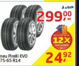 Tenda Atacado Pneus pirelli evo oferta