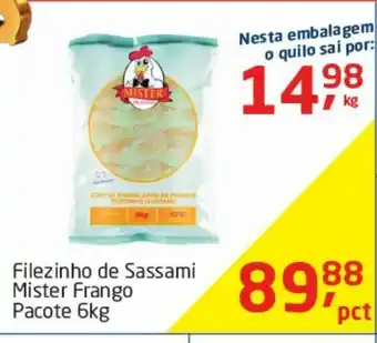 Tenda Atacado Filé de sassami 6 kg oferta