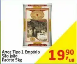 Tenda Atacado Arroz emporio 5 kg oferta