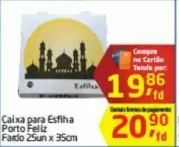 Caixas para esfiha porto feliz 25 un