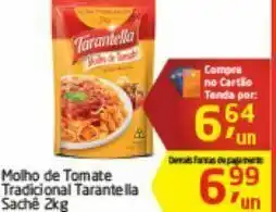 Tenda Atacado Molho de tomate tarantella oferta