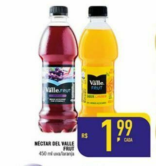 Mercantil Rodrigues Néctar del valle frut oferta