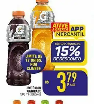 Mercantil Rodrigues Isotonica gatorade oferta