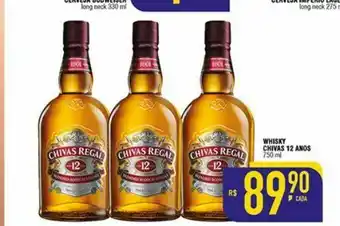 Whisky chivas 12 años