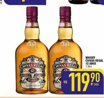 Mercantil Rodrigues Whisky chivas regal 12 años oferta