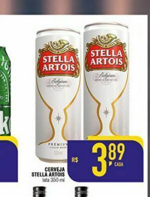 Mercantil Rodrigues Cerveja stella artois oferta