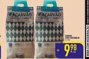 Mercantil Rodrigues Carvão fogo sertanejo oferta