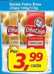 Supermercados Guanabara Batata Palha Elma Chips 100g/110g oferta