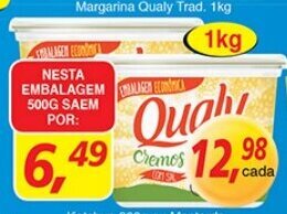 Supermercados Guanabara Margarina Qualy Trad. 1kg oferta