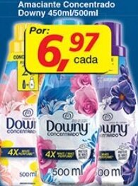 Supermercados Guanabara Amaciante Concentrado Downy 450ml/500ml oferta