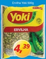 Supermercados Guanabara Ervilha Yoki 500g oferta