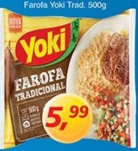 Supermercados Guanabara Farofa Yoki Trad. 500g oferta
