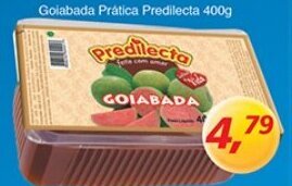 Supermercados Guanabara Goiabada Pratica Predilecta 400g oferta