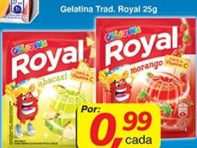 Supermercados Guanabara Gelatina Trad. Royal 25g oferta
