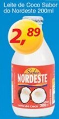 Supermercados Guanabara Leite de Coco Sabor do Nordeste 200ml oferta