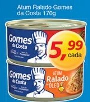 Supermercados Guanabara Atum Ralado Gomes da Costa 170g oferta