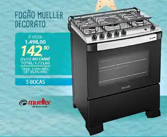 Lojas Cem Fogão mueller decorato oferta