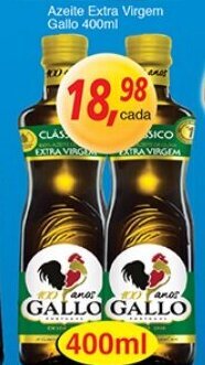 Supermercados Guanabara Azeite Extra Virgem Gallo 400ml oferta