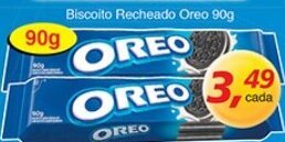 Supermercados Guanabara Biscoito Recheado Oreo 90g oferta