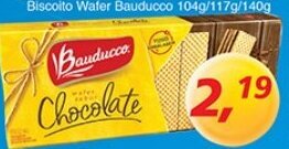 Supermercados Guanabara Biscoito Wafer Bauducco 104g 117g 140g oferta