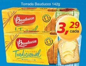 Supermercados Guanabara Torrada Bauducco 142g oferta