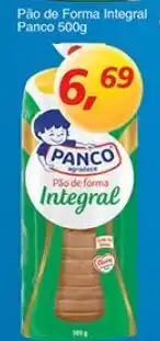 Supermercados Guanabara pao de Forma Integral Panco 500g oferta