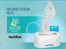 Lojas Cem Inalador techline nb-02 oferta