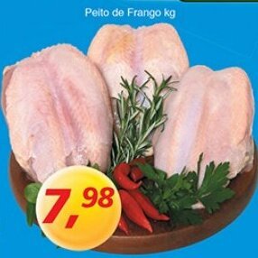 Supermercados Guanabara Peito de Frango 1kg oferta