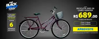 Bicicleta Aro 26 Cairu Genova
