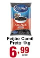 Rossi Supermercado Feijao Camil Preto 1kg oferta