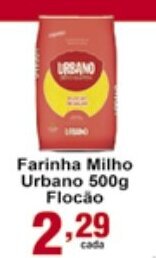 Farinha milho Urbano 500g Flocao