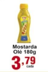 Rossi Supermercado Mostarda Ole 180g oferta