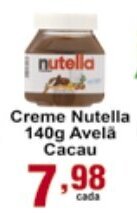 Rossi Supermercado Creme Nutella 140g Avela Cacau oferta