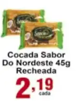 Rossi Supermercado Cocada Sabor Do Nordeste 45g Recheada oferta