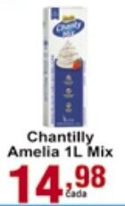 Rossi Supermercado Chantilly Amelia Mix 1L oferta