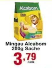 Rossi Supermercado Mmingau Alcabom 200g sache oferta
