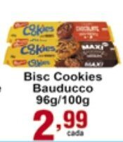Rossi Supermercado Bisc Cookies Bauducco 96g/100g oferta