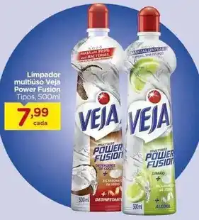 Carrefour Veja - limpador multiuso power fusion oferta