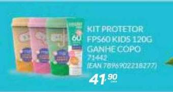 GBarbosa Kit Protetor Fps60 Kids 120g oferta