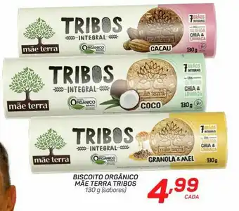 GBarbosa Biscoitos tribos 130 gr oferta