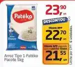 Tenda Atacado Pateko - arroz tipo 1 oferta