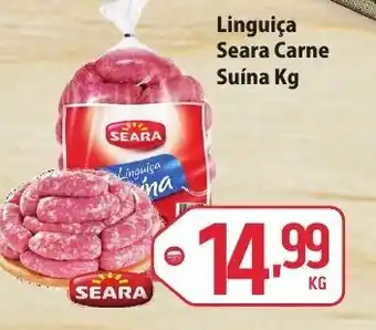Sj Supermercados Linguica Seara Carbe Suina 1kg oferta