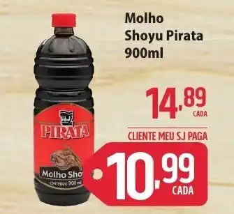 Molho Shoyu Pirata 900ml