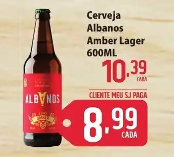 Cerveja Albanos Amber Lager 600ml