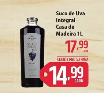 Suco de Vera Integral Casa de Madeira 1L