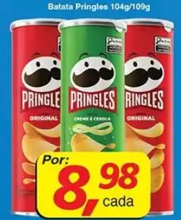 Supermercados Guanabara Batata Pringles oferta