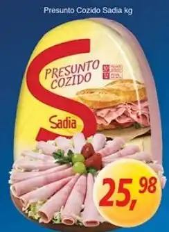 Supermercados Guanabara Presunto Cozido Sadia oferta