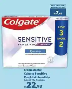 Sam's Club Colgate - creme dental sensitive pro-alivío imediato oferta