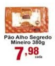 Rossi Supermercado Pao Alho Segredo Mineiro 380g oferta