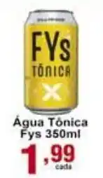 Agua Tonica FYS 350ml